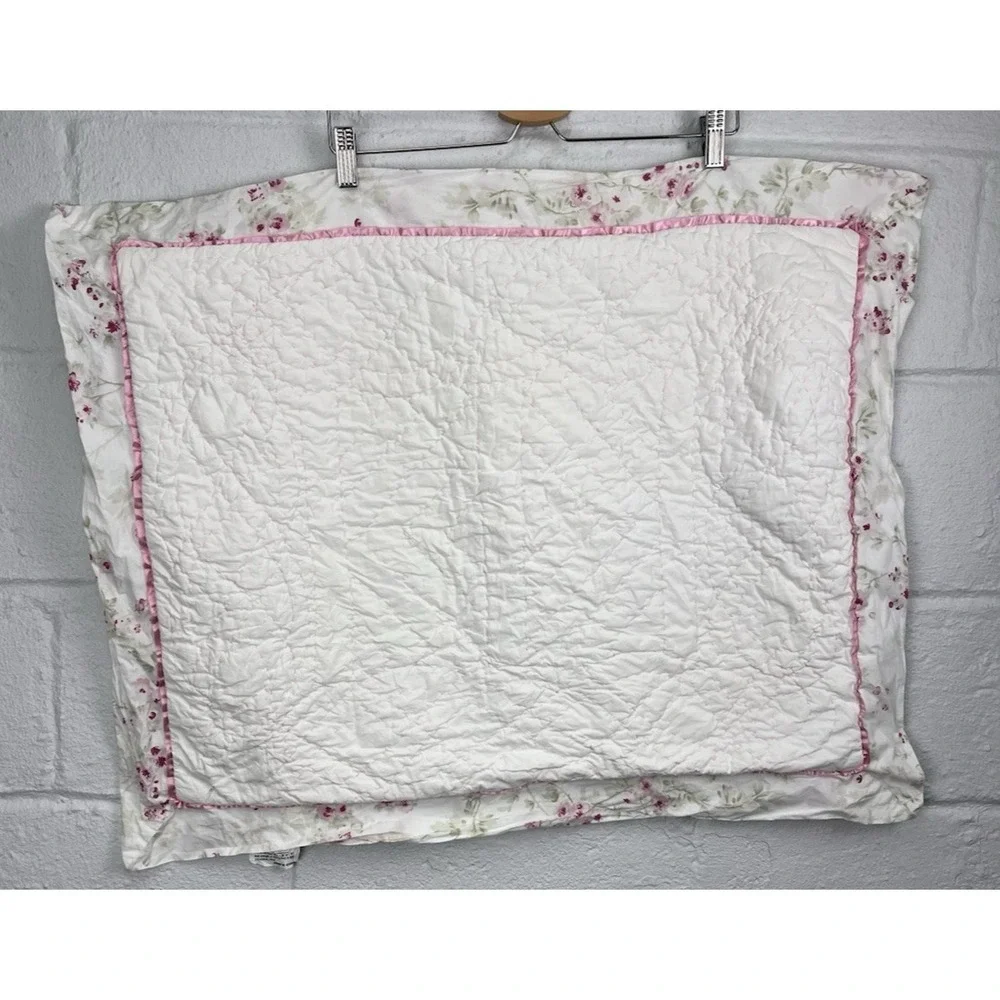 Simply Shabby Chic Cherry Blossom Standard Pillow Sham Pillowcase Satin SET of 2